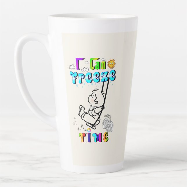 Ich kann Zeit einfrieren Milchtasse (Links)