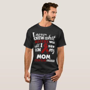 Ich kannte nie Tapferkeits-Myeloma-Bewusstsein T-Shirt