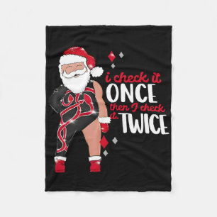 Ich Karo es einmal, dann Karo es zweimal Santa 198 Fleecedecke