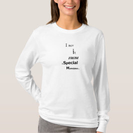 Ich kaufe es von einem besonderen Markt - T-Shirt