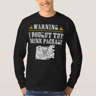Ich kaufte die Getränkeverpackung Pirate Flag Crui T-Shirt
