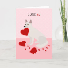 Ich kecke euch den Valentinstag des Deutschen Hirt Feiertagskarte