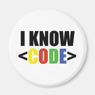 Ich kenne CODE Magnet