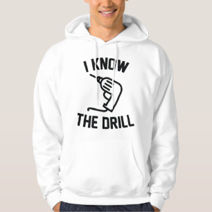Ich kenne den Ablauf Hoodie