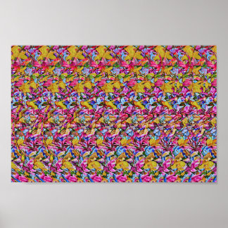 Ich kenne dieses Lied - Hidden 3D-Druck Poster