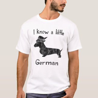 Ich kenne ein kleines deutsches Funny Dackel Shirt