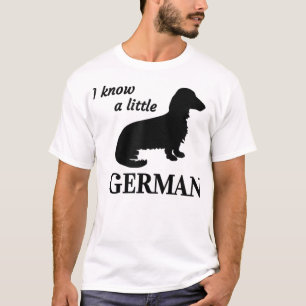 Ich kenne einen kleinen deutschen Funny Dackel T - T-Shirt