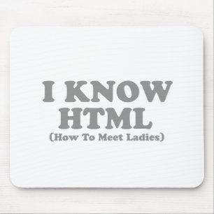 Ich kenne HTML Mousepad