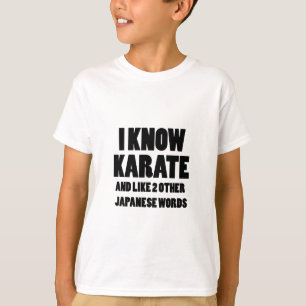 Ich kenne Karate T-Shirt