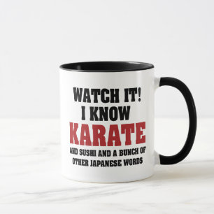 Ich kenne Karate! Und Sushi und andere japanische Tasse