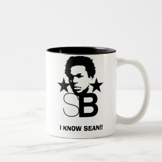 ICH KENNE SEAN-Tasse Zweifarbige Tasse