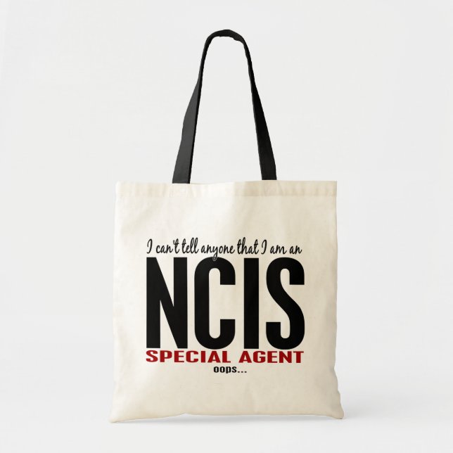 Ich kippe sage jedermann NCIS Agenten Tragetasche (Vorne)