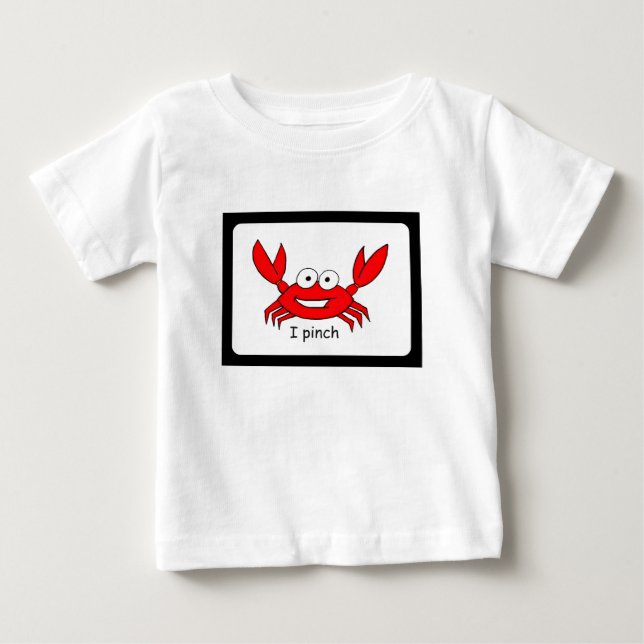 Ich klemme Kleinkind-Shirt Baby T-shirt (Vorderseite)