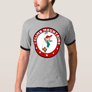 Ich klettere GebirgsT - Shirt