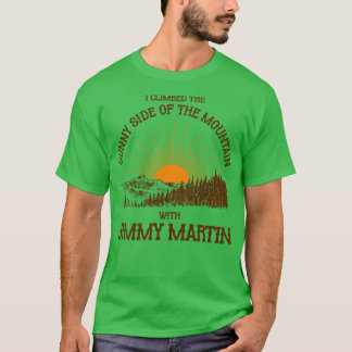 Ich kletterte auf die Sonnenseite des Berges T-Shirt