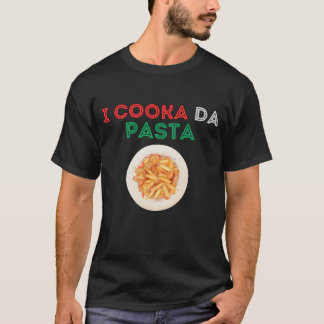 Ich koche die Pasta-Shirt Lustiger italienischer E T-Shirt