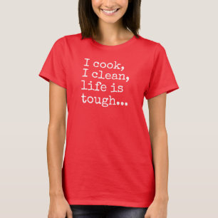 Ich koche sauberes Leben I bin starker T - Shirt