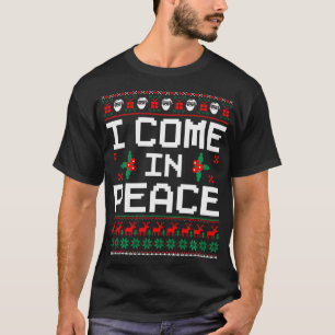 Ich komme in den Frieden Matching Paare hässliche  T-Shirt