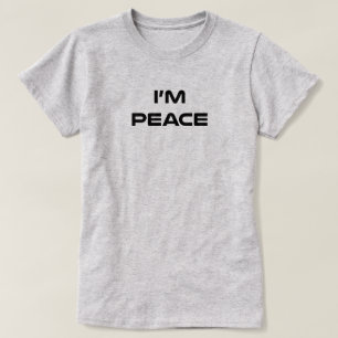 Ich komme in Frieden (Shirt für Paare) T-Shirt