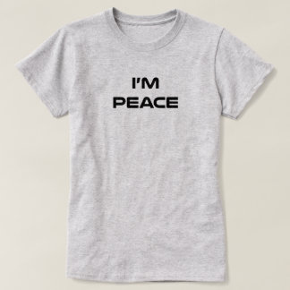 Ich komme in Frieden (Shirt für Paare) T-Shirt