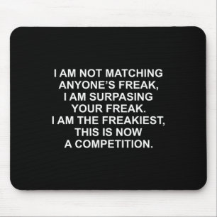 Ich komme niemandem in die Freude, dass ich dich s Mousepad