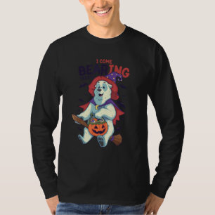 Ich komme Vater Joke Pun Bär Hexenmeister T-Shirt