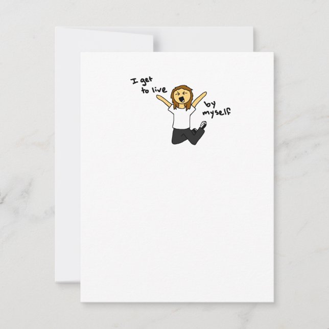 Ich komme von mir zum Leben - Einladungen (Vorderseite)