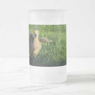 Ich komme zu Daddy Mattierter Tasse