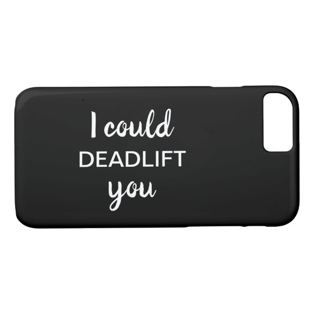 Ich könnte euch iPhone Case DEADLIFT (Rückseite (Horizontal))