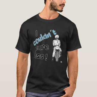 Ich konnte mir eine weniger grimmige Motorradaussa T-Shirt