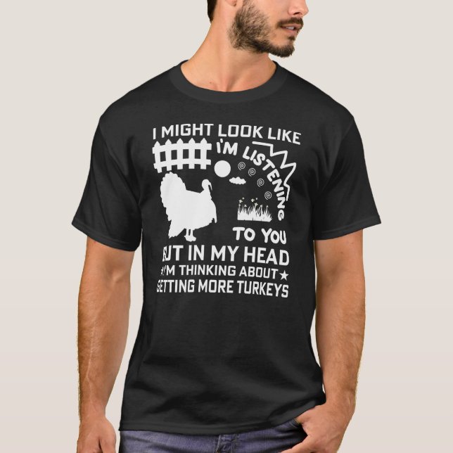 Ich könnte so aussehen, als höre ich die Funny Put T-Shirt (Vorderseite)