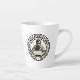 Ich korrigiere Ihre Grammatik schweigend Milchtasse