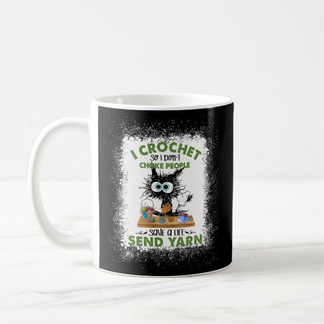 Ich kreuze also nicht, dass Leute Katzenkorken bla Kaffeetasse (Links)