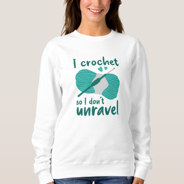 Ich kreuze also nicht sweatshirt (Vorderseite)