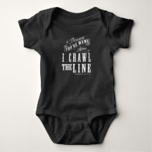 Ich krieche die Linie Baby