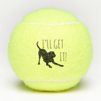 "Ich kriege es!" Tennisbälle für Hunde