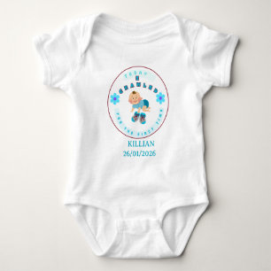Ich kroch zum 1. Mal Baby Strampler