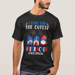 Ich kümmere mich um den süßesten Knaller Nicu Kran T-Shirt