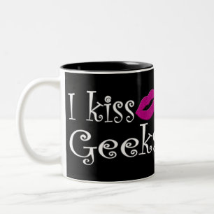 Ich küsse Aussenseiter Zweifarbige Tasse