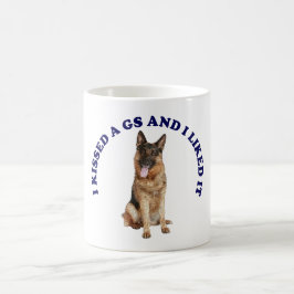 Ich küsste einen deutschen Schäferhund Kaffeetasse