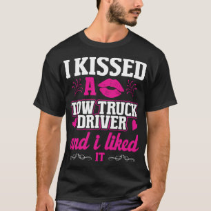 Ich küsste einen LKW-Fahrer Funny Ehefrau Women Gi T-Shirt