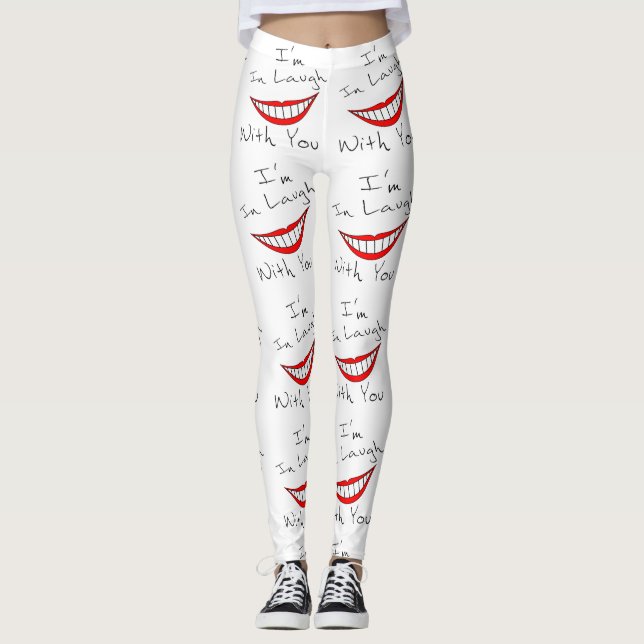 Ich lache mit dir leggings (Vorderseite)