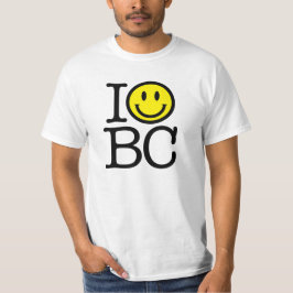 Ich lächele BC Unisexwert T - Shirt