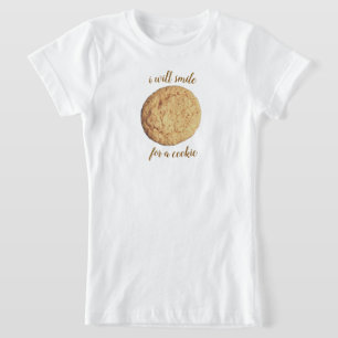 Ich lächle nach einem Keks T-Shirt