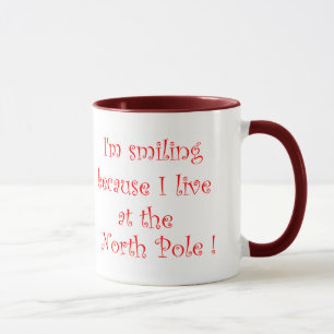 Ich lächle, weil -Tasse Tasse