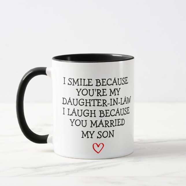 ICH LÄCHTE, WEIL DU MEIN SCHÄTZER SIND, ICH LAUTE TASSE (Links)