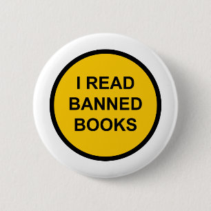 Ich las verbotene Bücher Button