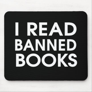 Ich las verbotene Bücher Mousepad