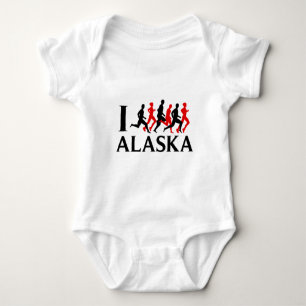 ICH LASSE ALASKA LAUFEN BABY STRAMPLER