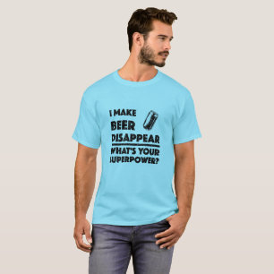 Ich lasse Bier verschwinden - Der männliche T - Sh T-Shirt